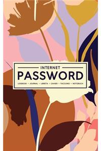 Internet Password Logbook - Journal - Libreta - Cahier - Taccuino - Notizbuch