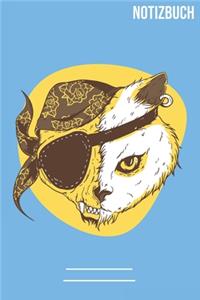 Piraten Katze Notizbuch
