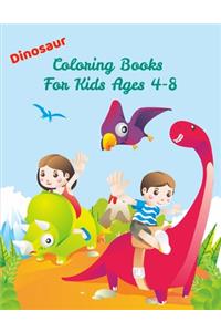 Dinosaur Coloring Books For Kids Ages 4-8