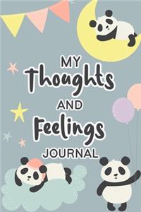 My Thoughts and Feelings Journal