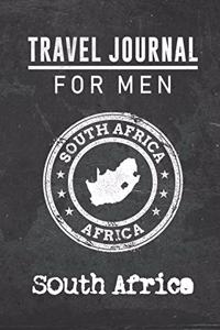 Travel Journal for Men South Africa