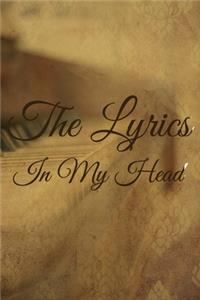 The Lyrics In My Head Journal