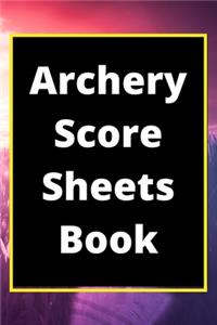 Archery Score Sheets Book