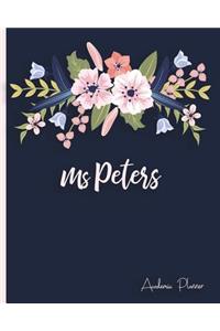 MS Peters Academic Planner