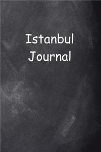 Istanbul Journal Chalkboard Design