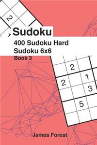 400 Sudoku Hard Sudoku 6x6
