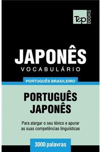 Vocabulário Português Brasileiro-Japonês - 3000 palavras