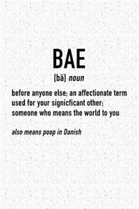 Bae - Before Anyone Else