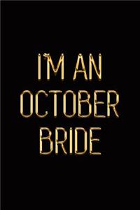I'm an October Bride