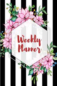 Weekly Planner: Calendar 2019-2020. Weekly Schedule Organizer - Agenda Planner for the Next Week, Month. Appointment Notebook, with Goals, to Do List, Project, Follow Up., Special Event Planning