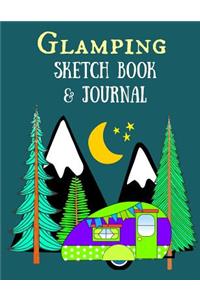Glamping Sketch Book & Journal