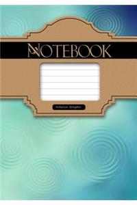 Notebook Classic, Water Ripples 7 x 10, 50 Sheet