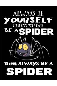 Always Be Yourself Unless You Can Be a Spider Then Always Be a Spider