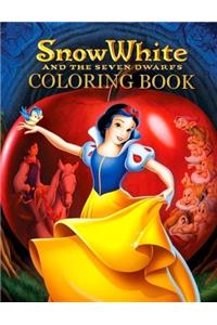 Snow White and the Seven Dwarfs Coloring Book: Awesome Activity Book for Kids