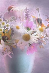 Romantic Vase Of Flowers Notebook