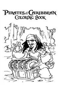 Pirates of the Caribbean Coloring Book