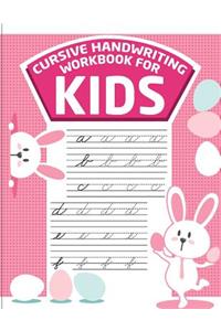 Cursive handwriting workbook for kids