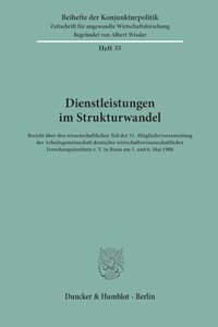 Dienstleistungen Im Strukturwandel