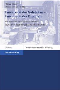 Universitat Der Gelehrten - Universitat Der Experten