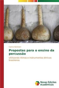 Propostas para o ensino da percussão