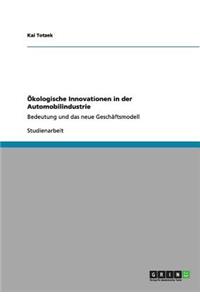 Ökologische Innovationen in der Automobilindustrie
