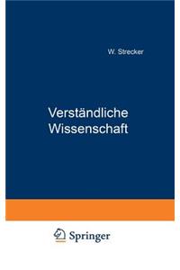 Verständliche Wissenschaft