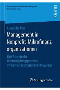 Management in Nonprofit-Mikrofinanzorganisationen