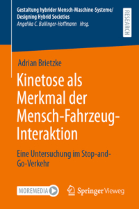 Kinetose ALS Merkmal Der Mensch-Fahrzeug-Interaktion