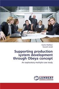 Supporting production system development through Obeya concept