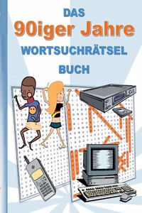 90iger Jahre WORTSUCHRÄTSEL BUCH