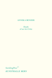 Death of an Art Critic / Tod Einer Kritikerin