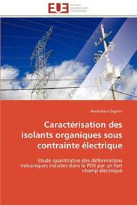 Caractérisation des isolants organiques sous contrainte électrique