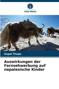 Auswirkungen der Fernsehwerbung auf nepalesische Kinder