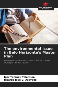 environmental issue in Belo Horizonte's Master Plan