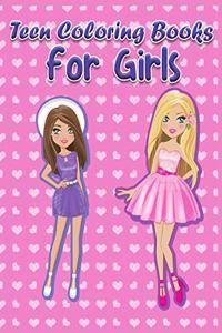 Teen Coloring Books for Girls