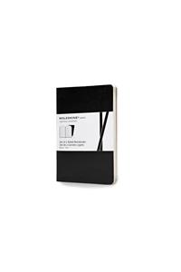 Moleskine Volant Notebook (Set of 2 ), Pocket, Ruled, Black, Soft Cover (3.5 X 5.5)