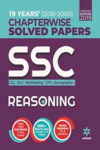 SSC Chapterwise Solved Papers Reasoning 2019 (Old Edition)
