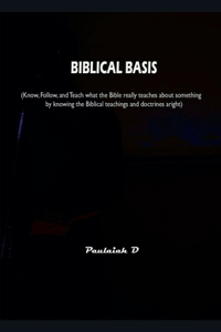 Biblical Basis