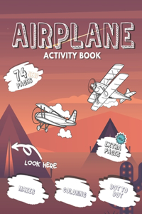 Airplane Activity Book