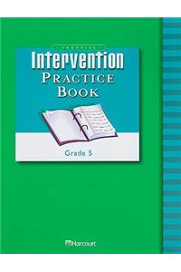 Trophies: Intervention Practice Book (Consumable) Grade 5