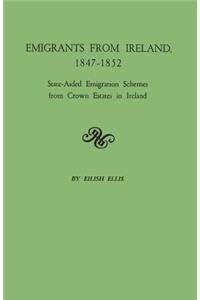 Emigrants from Ireland, 1847-1852