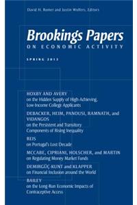 Brookings Papers on Economic Activity: Spring 2013