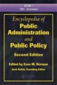 Ency. Of Public Administration And Public Policy, 2 Vols