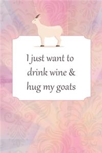 Lined Notebook With Quote - Goat gifts for women, goat themed gifts