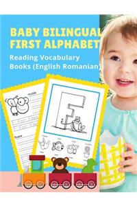 Baby Bilingual First Alphabet Reading Vocabulary Books (English Romanian)