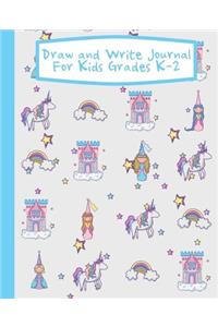 Draw And Write Journal For Kids Grades K-2