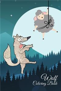 Wolf Coloring Book