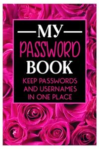 My Password Book Keep Passwords and Usernames in one place
