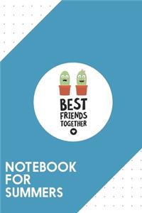 Notebook for Summers
