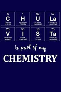 Chula Vista Is Part of My Chemistry